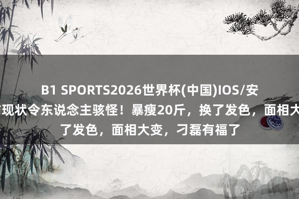 B1 SPORTS2026世界杯(中国)IOS/安卓官方下载 何洁现状令东说念主骇怪！暴瘦20斤，换了发色，面相大变，刁磊有福了