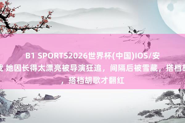 B1 SPORTS2026世界杯(中国)IOS/安卓官方下载 她因长得太漂亮被导演狂追，间隔后被雪藏，搭档胡歌才翻红