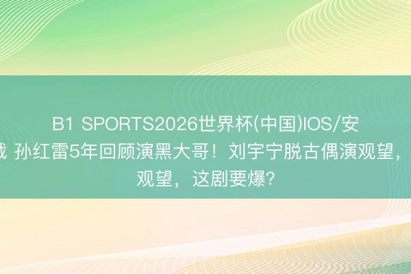 B1 SPORTS2026世界杯(中国)IOS/安卓官方下载 孙红雷5年回顾演黑大哥！刘宇宁脱古偶演观望，这剧要爆？